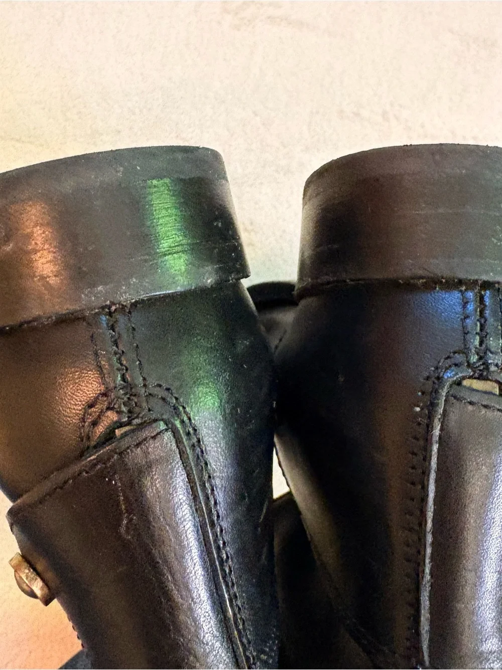 Frye Melissa 3471368 Black Leather Knee High Classic Riding Boots Sz 10